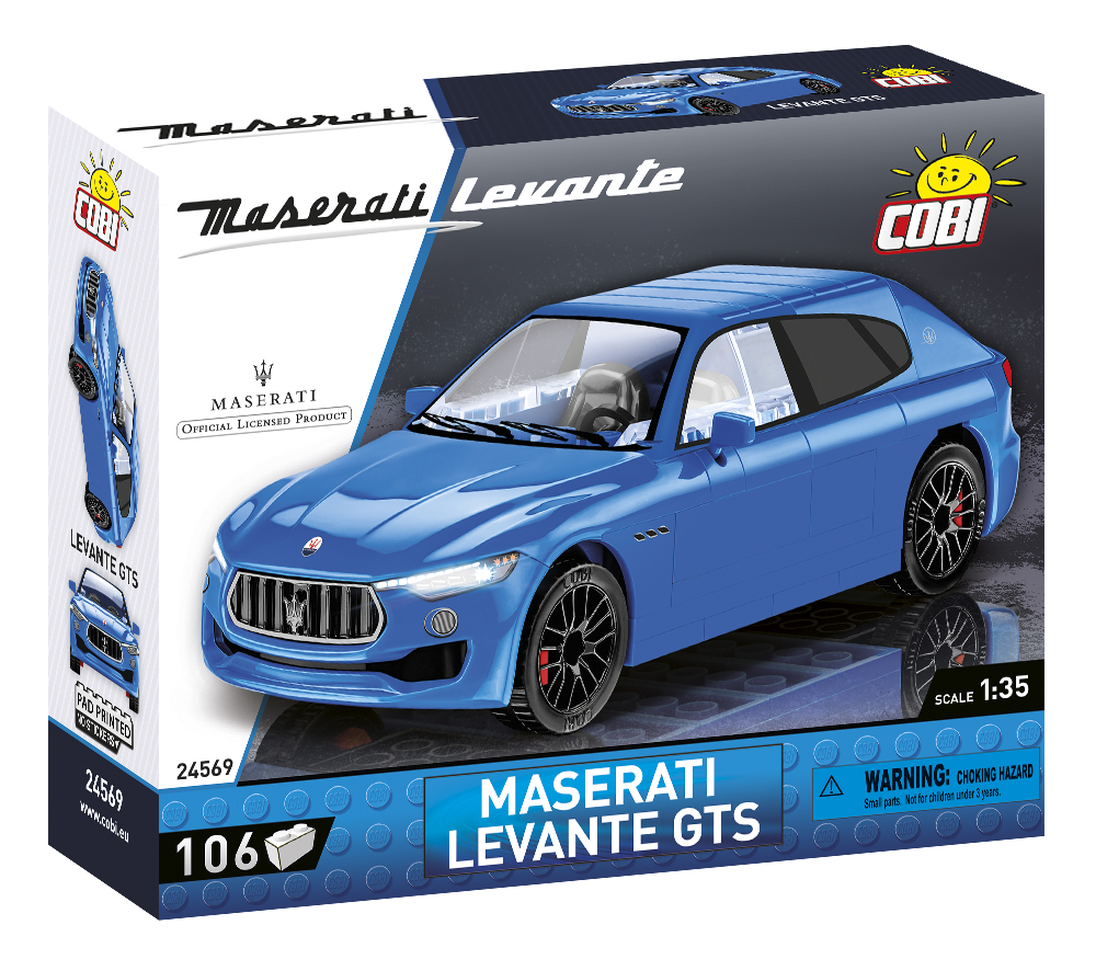 Maserati Levante GTS aus Klemmbausteinen