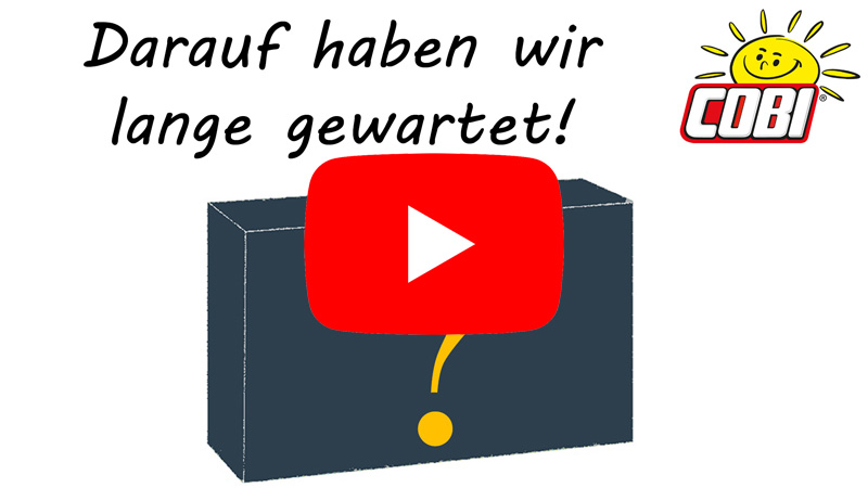 COBI News Ankündigung Akagi auf YouTube schauen