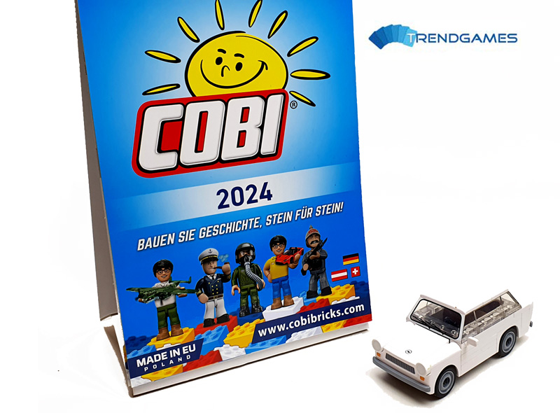 COBI Tischkalender 2024 Kaufbeigabe Trendgames