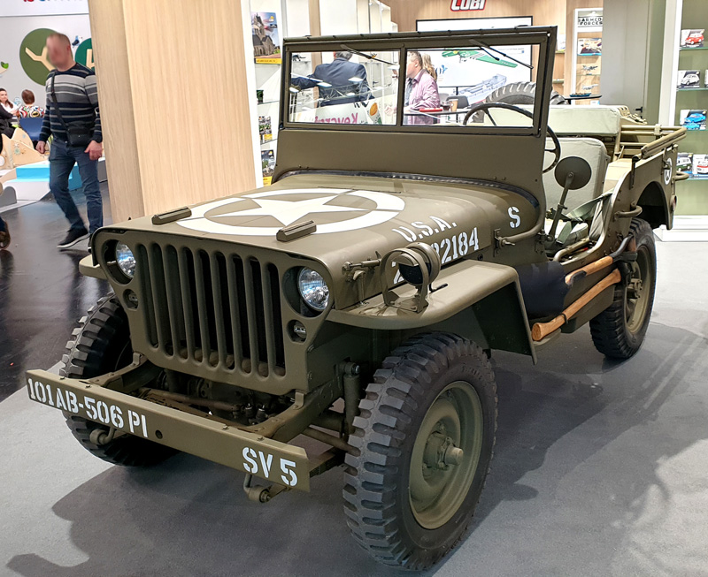 Zu Besuch auf der Nürnberger Spielwarenmesse 2024 COBI Willys MB