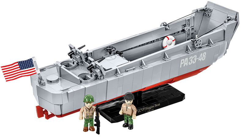 COBI LCVP Higgins Boat 4849 Set