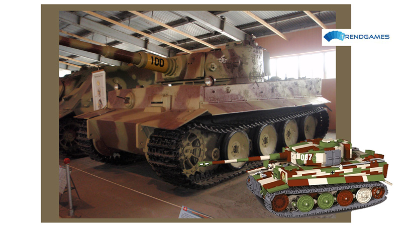 COBI 2587 Panzer VI Tiger I Ausf. E No 007 Executive Edition Titel