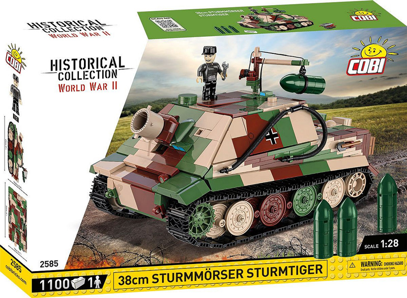 COBI 2585 Sturmtiger Sturmmörser Box Front