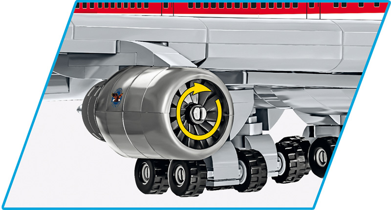 COBI Boeing First Flight Edition 26609 Detail Turbine