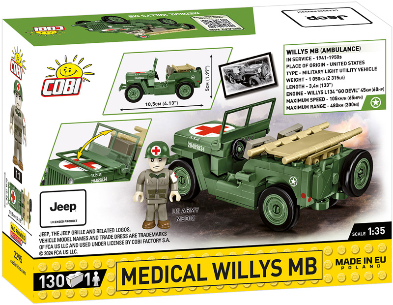 2295 COBI Medical Willys MB Box
