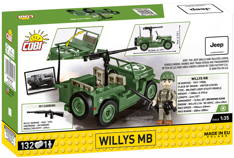 2296 COBI Willys MB Box