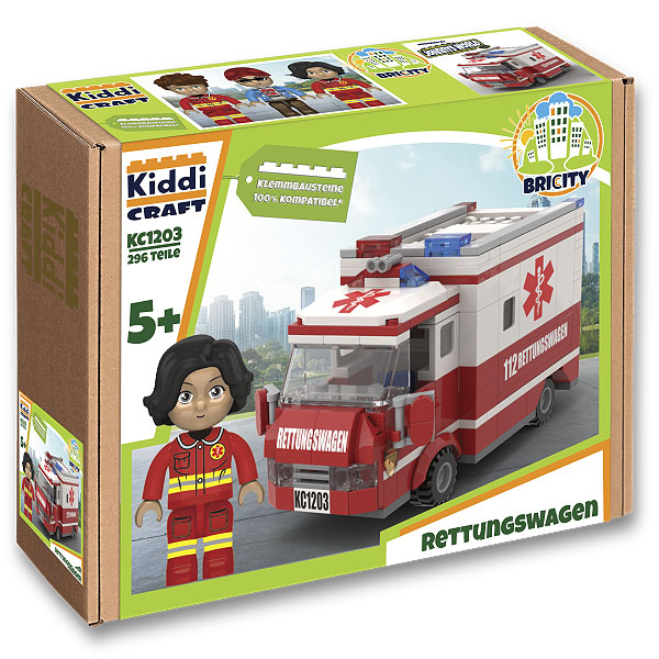 Kiddicraft Rettungswagen KC1203 Box