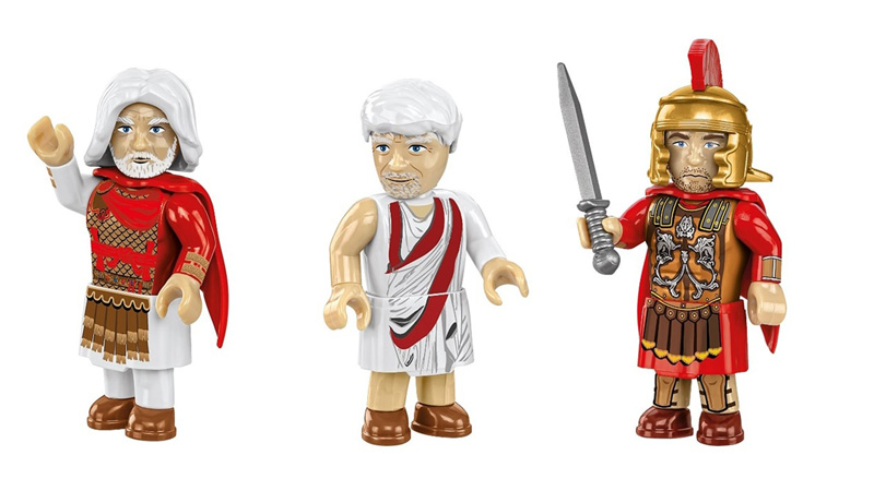 COBI Imperium Romanum Roman Warship 20071 Minifiguren