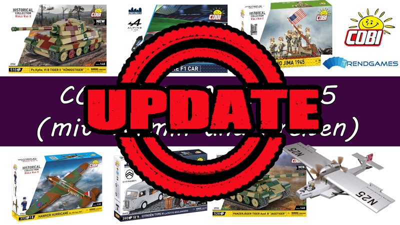 COBI April Veröffentlichungen Update