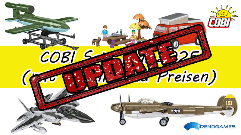 COBI Mai 2025 Neuheiten Update Titel
