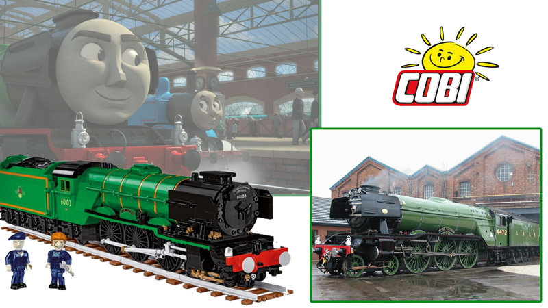 COBI historisch Flying Scotsman 6292 zwei Tender Titel
