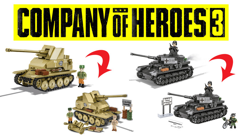 COBI Company of Heroes EOL Vergleich Neuauflage