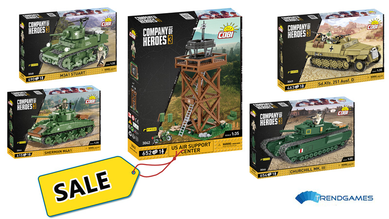 COBI Company of Heroes 3 Rabatt