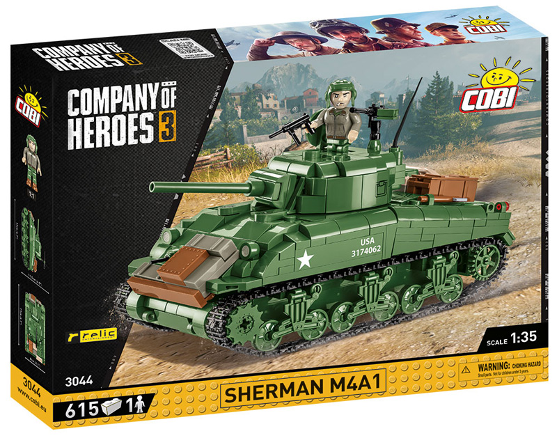 COBI 3044 Sherman M4A1 - Company of Heroes 3