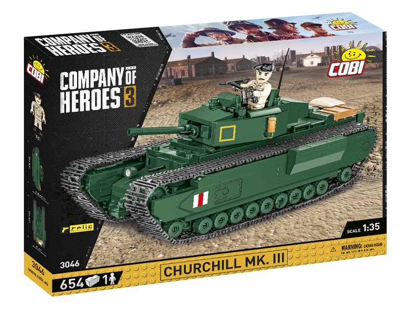 COBI 3046 Churchill Mk. III - Company of Heroes