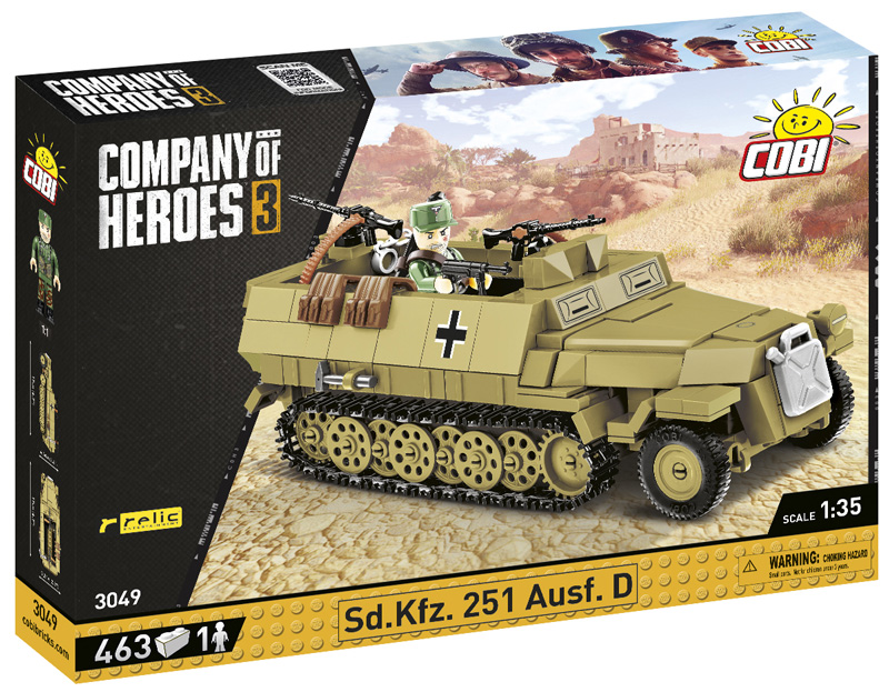 COBI 3049 Sd.Kfz. 251 Ausf. D - Company