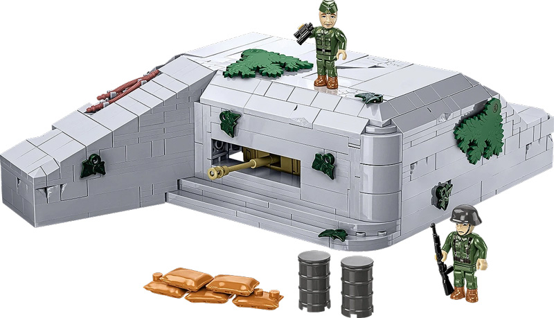 COBI 3136 German Bunker Regelbau 667