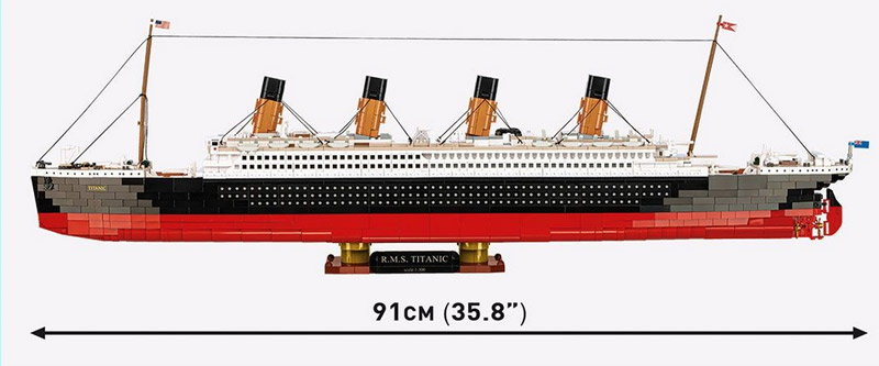 COBI 1686 Titanic Setbilder