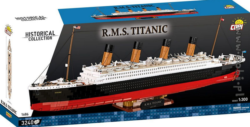 COBI 1686 Titanic Setbilder
