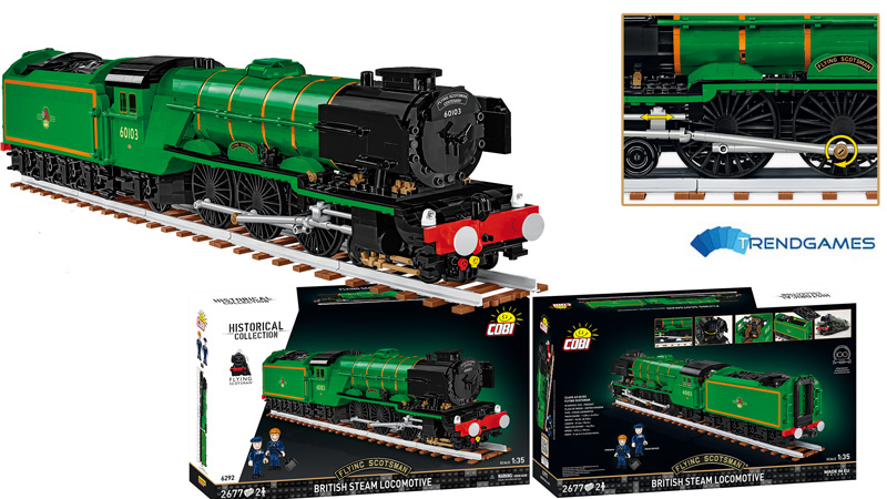 COBI 6292 Flying Scotsman Set auf Lager Titel