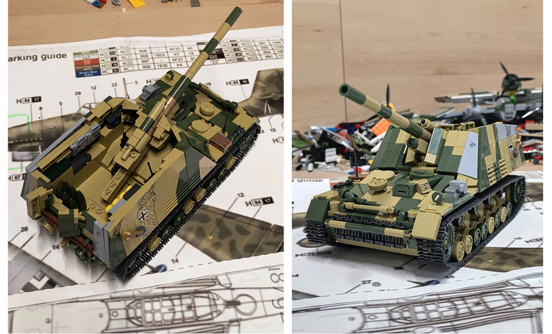 COBI 2663 Panzerhaubitze Hummel Prototyp