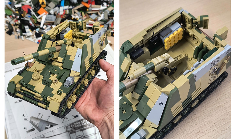 COBI 2663 Panzerhaubitze Hummel Prototyp