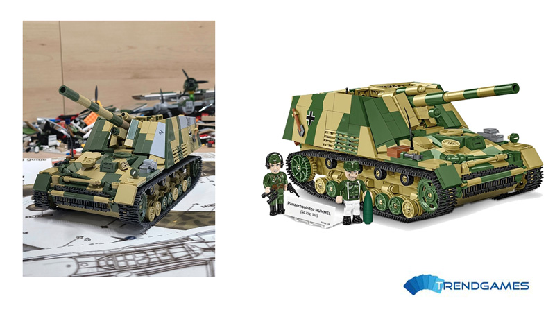 COBI 2663 Panzerhaubitze Hummel Prototyp Titel