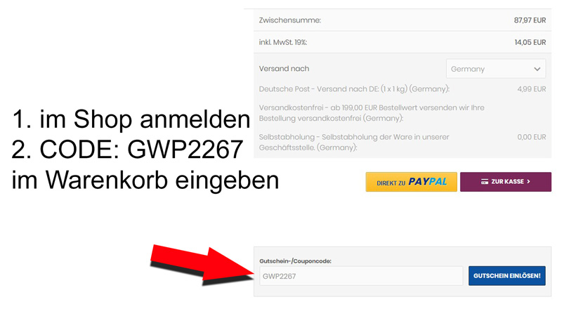 COBI GWP 2267 Bestellung