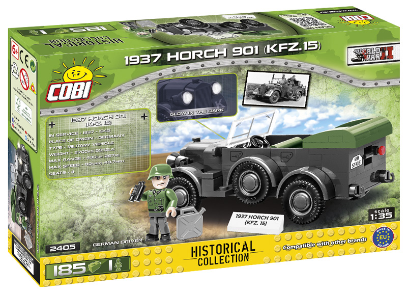COBI 2405 1937 Horch 901 kfz.15 Box