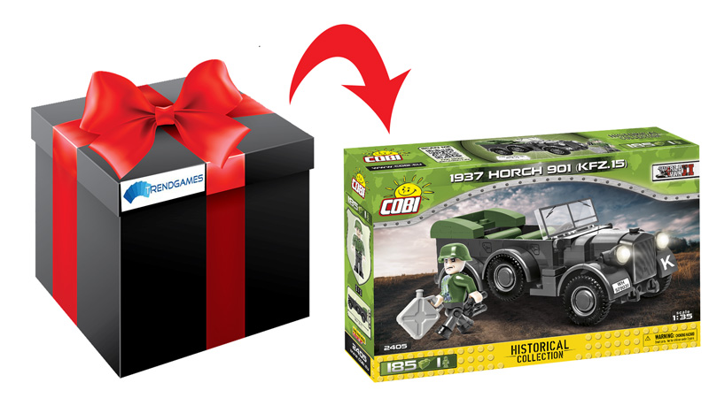 COBI 2405 1937 Horch 901 kfz.15 GWP Trendgames Titel