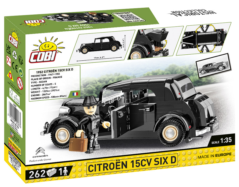 COBI 2267 Citroen 15CV SIX D Box