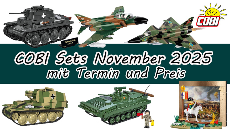 COBI November 2025 Neuheiten Titel