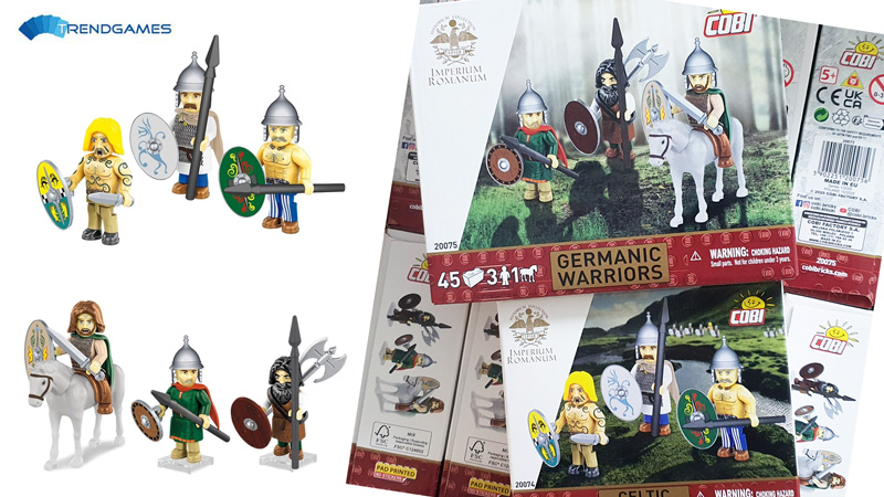 COBI Minifiguren Imperium Romanum 20074 20075 vorrätig Titel