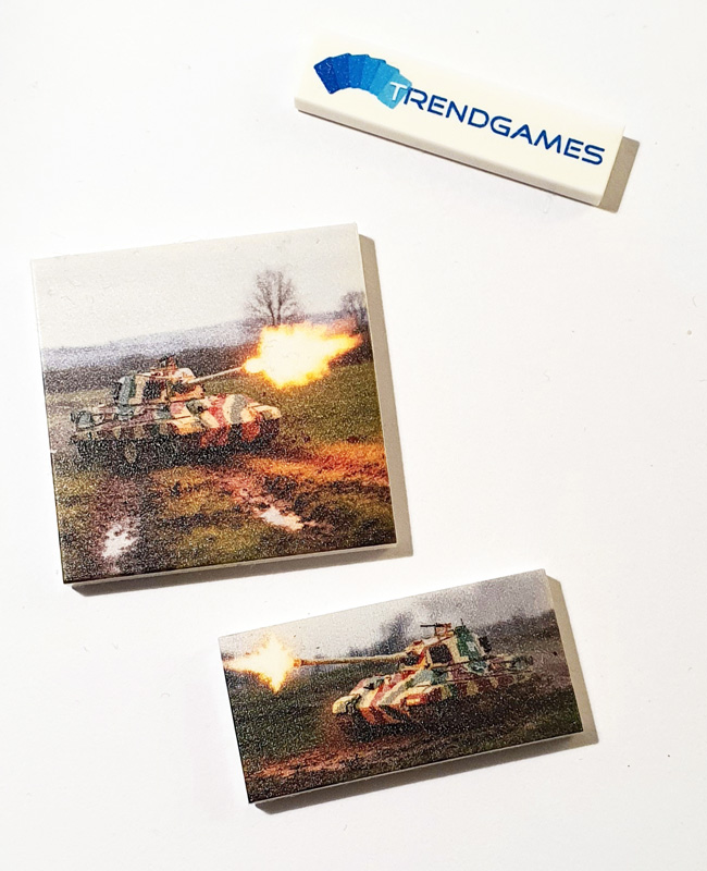 COBI 2808 Königstiger Fliesen