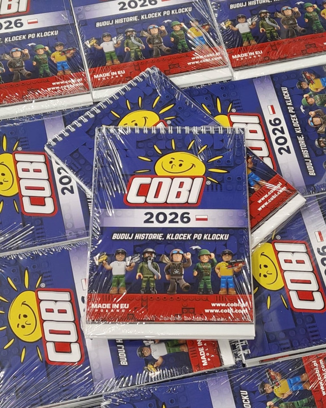 COBI Tischkalender 2026