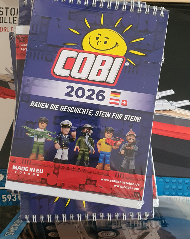 COBI Tischkalender 2026