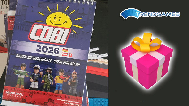 COBI Tischkalender 2026 GWP Titel