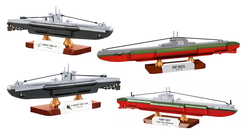 COBI Collage U Boote Januar 2026