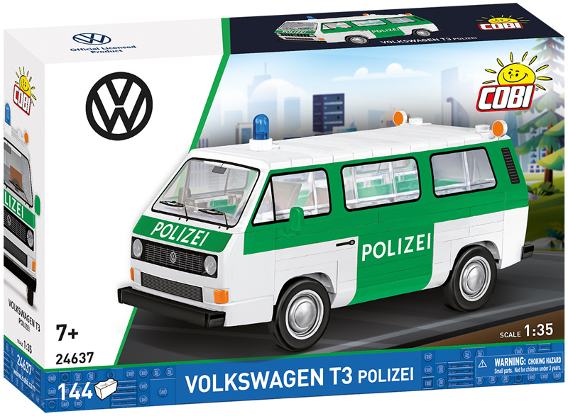 COBI 24637 Volkswagen T3 Polizei