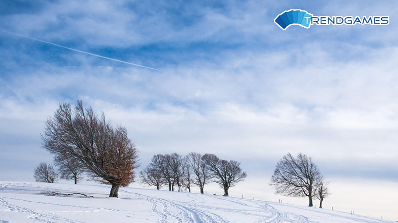 Winterwetter Ladengeschäft geschlossen Titel