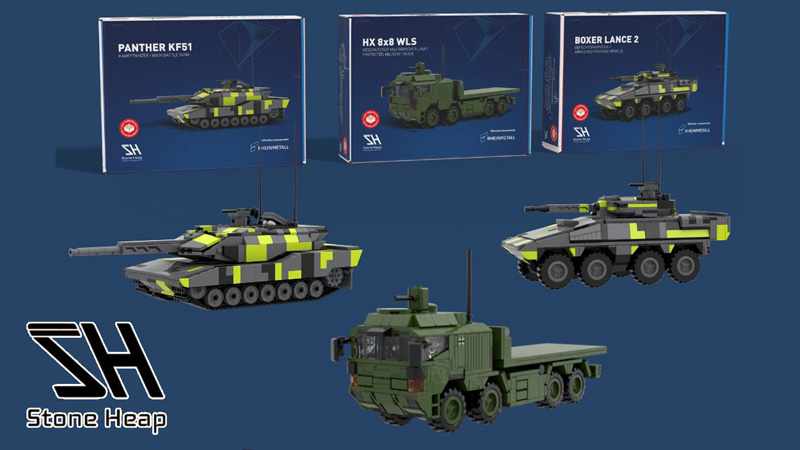 Stone Heap Rheinmetall Sets