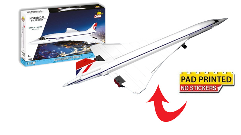 COBI 1689 Concorde