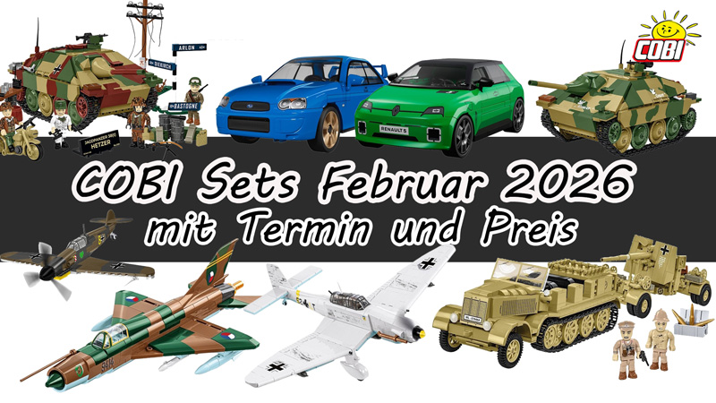 COBI Februar 2026 Neuheiten