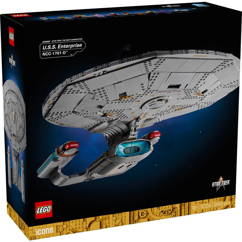 LEGO Icons Star Trek Enterprise 10356