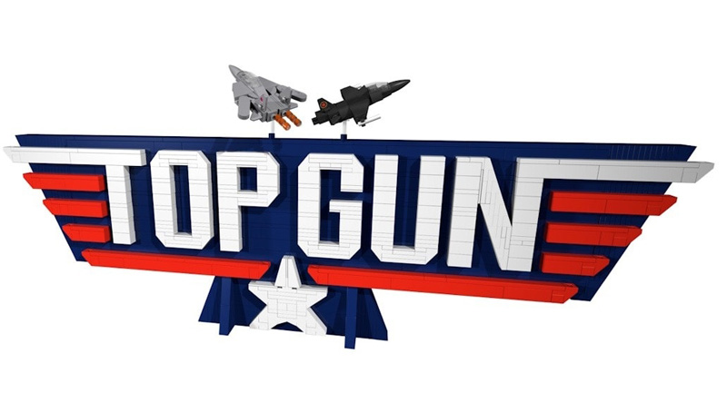 COBI 5925 Top Gun Logo