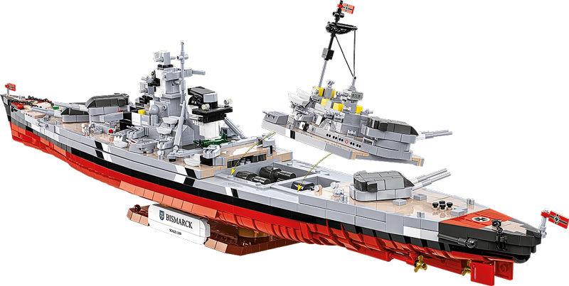 COBI 4860 Battleship Bismarck Set