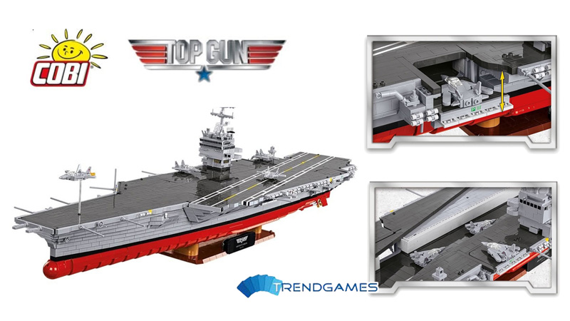 COBI 5922 Top Gun Aircraft Carrier Vorbestellung Titel