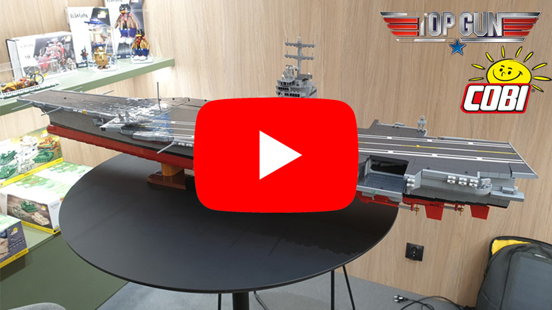 COBI 5922 Top Gun Aircraft Carrier Video