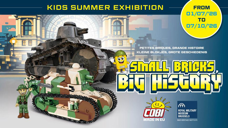 COBI Ausstellung Brüssel Flyer