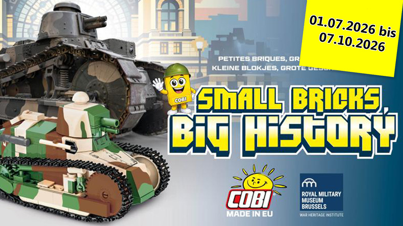 COBI Ausstellung Brüssel Titel